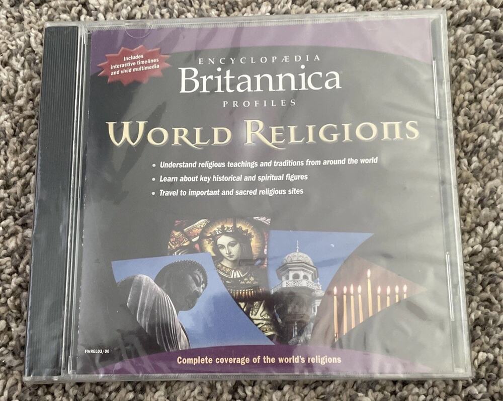 Encyclopedia Britannia Profiles World Religions PC 1998 Education New